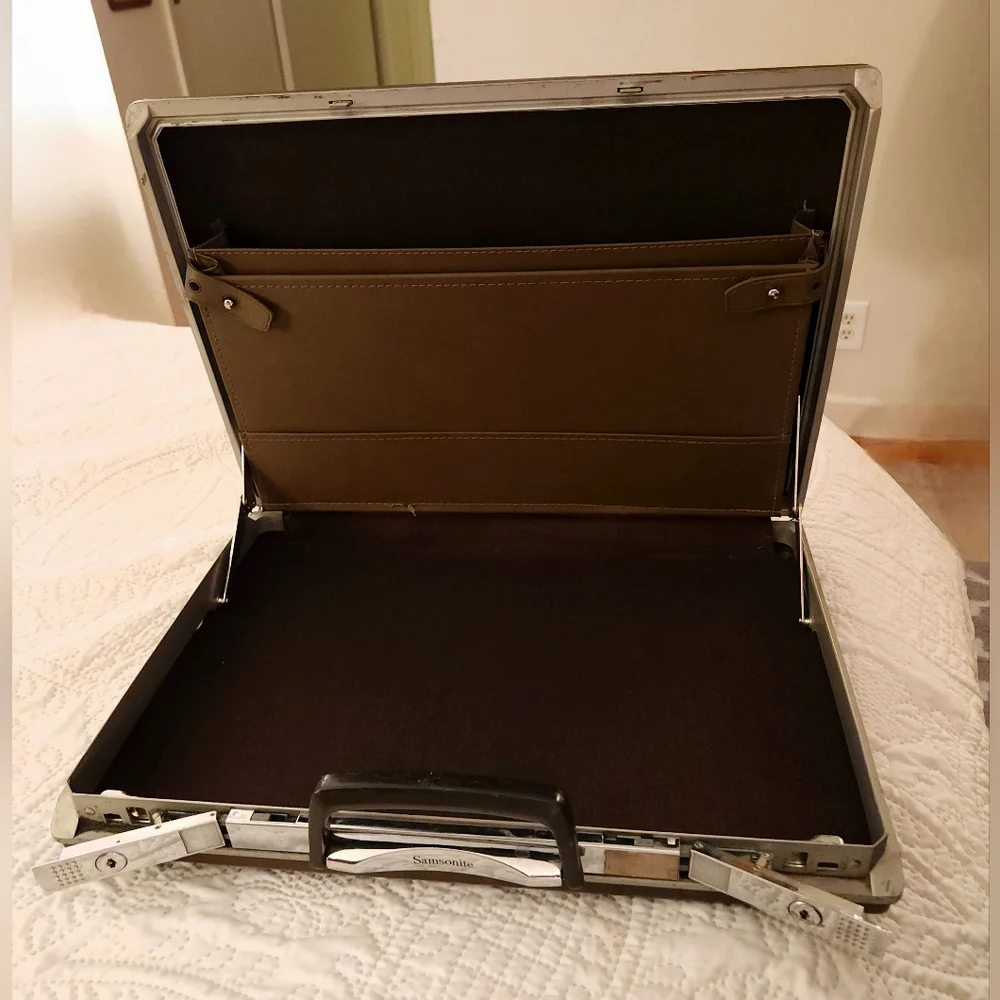 Brown and Silver Laptop with Slim Design and Smooth Finish